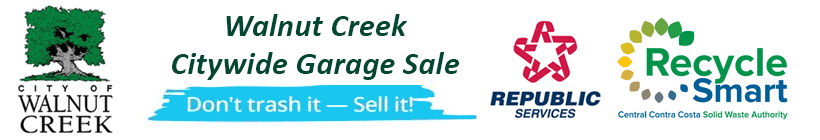 Walnut Creek Citywide Garage Sale
